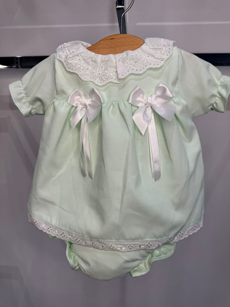 Mint dress with knickers
