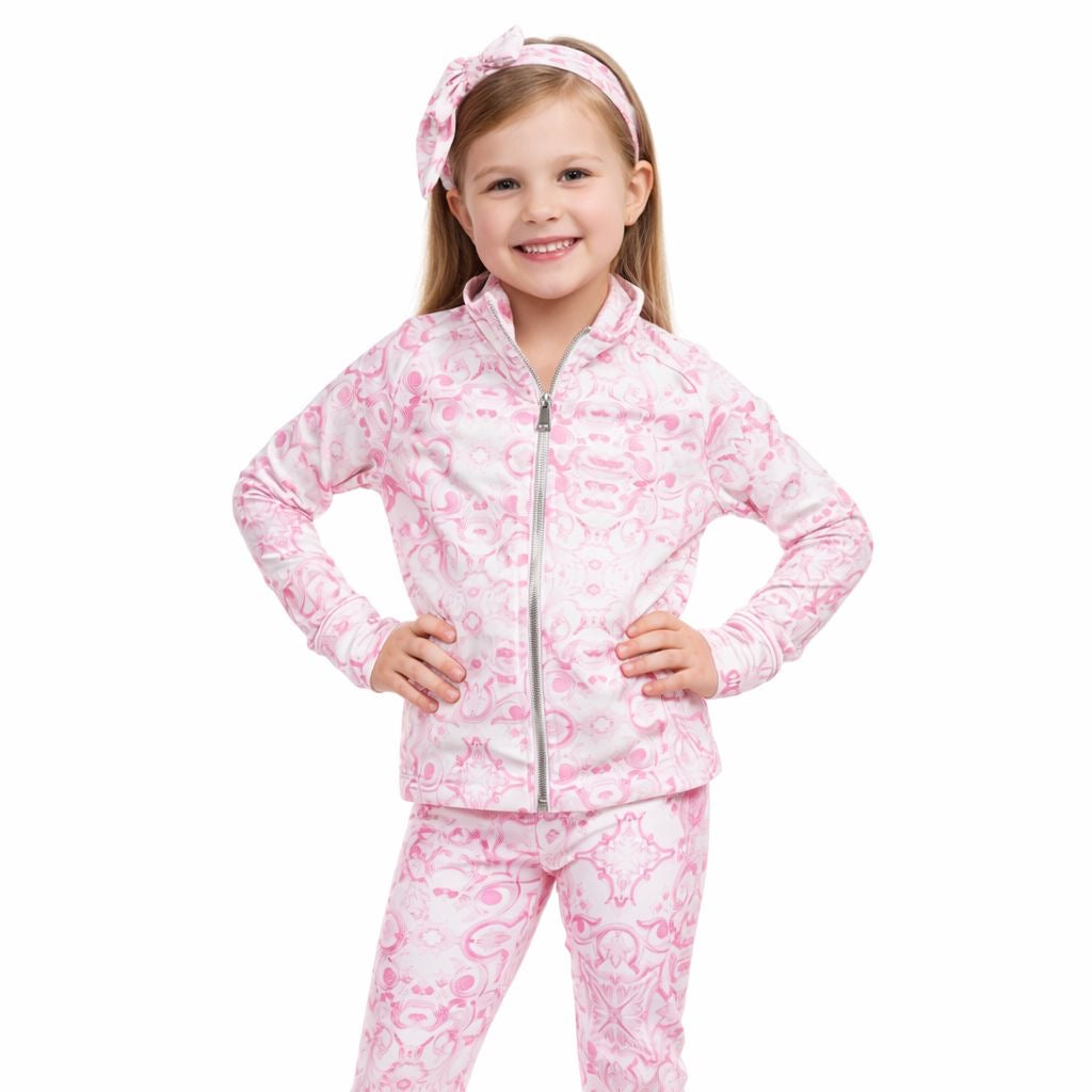 Pink 3 piece gym set