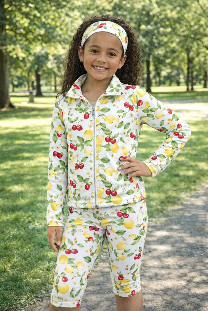 Lemon & Cherries legging set