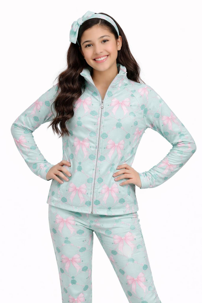 Mint & Pink 3 piece gym set