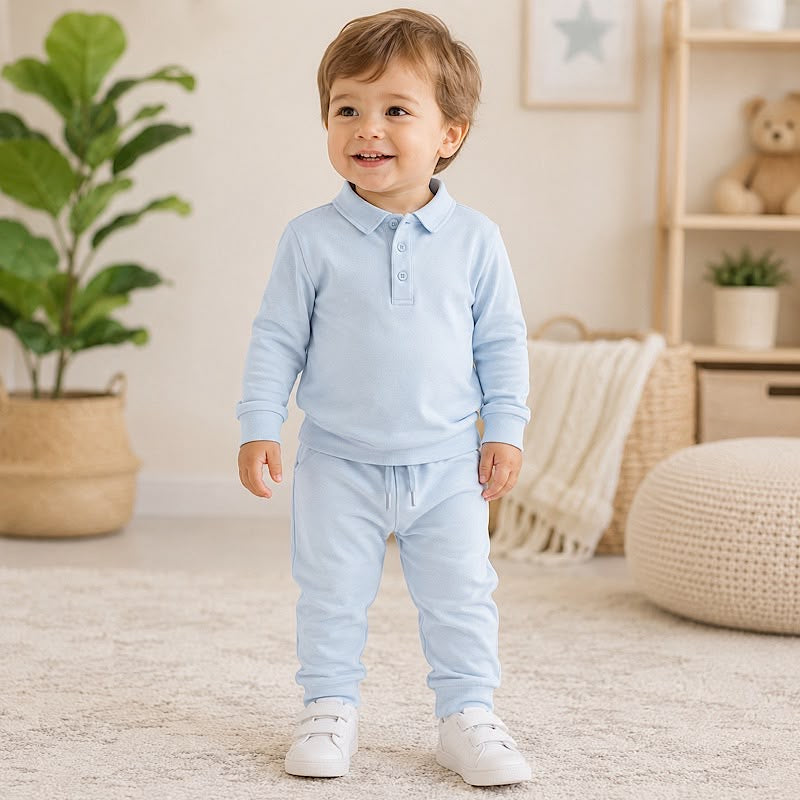 Benny boys tracksuit baby blue