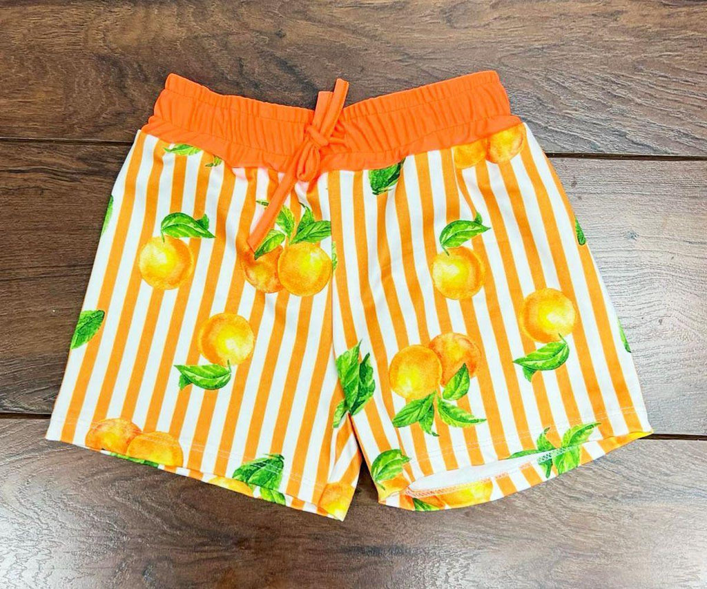 Orange swim short