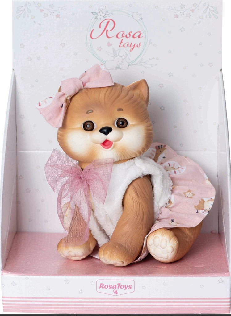 Brown cat Beige & Pink Outfit