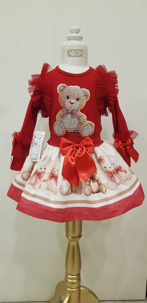Frilly Teddy Red