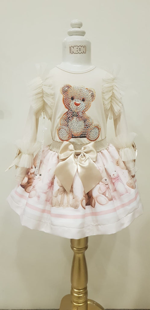 Frilly Teddy Beige