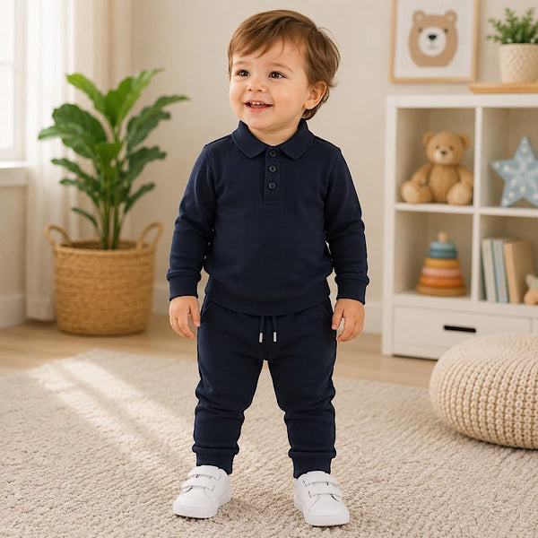 Benny boys tracksuit Navy