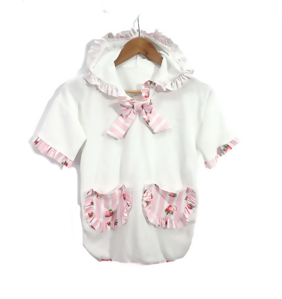 Simply Strawberry beach robe