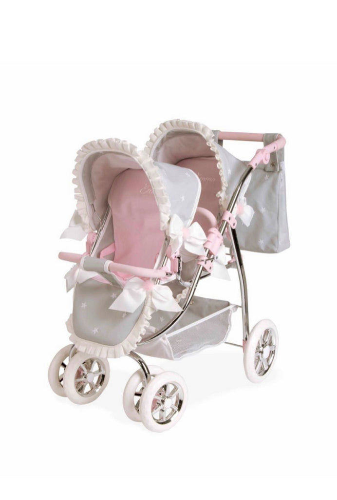 Arias double twin pram Age 4 to Age 9