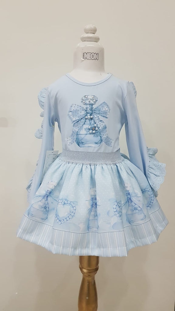 Love perfume blue