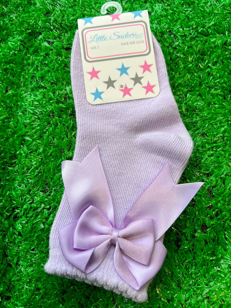 Lilac ankle sock