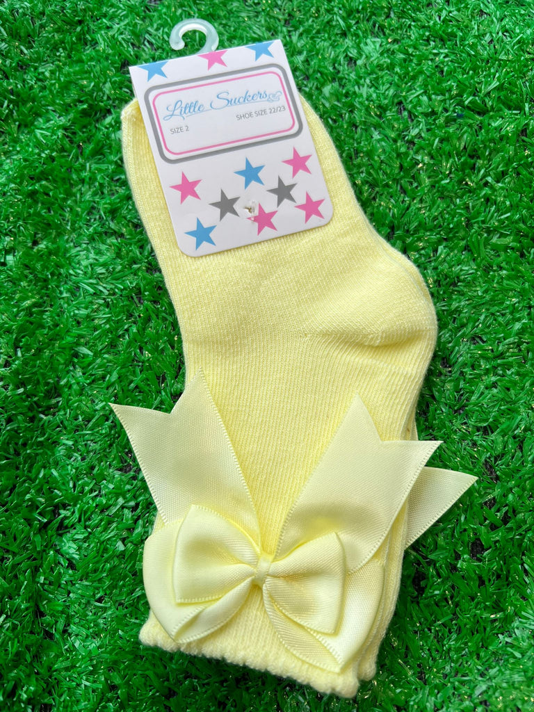 Lemon ankle sock