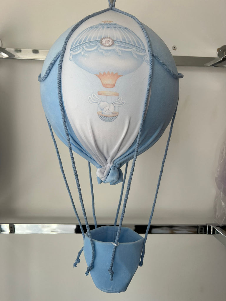 Blue Hot air balloon