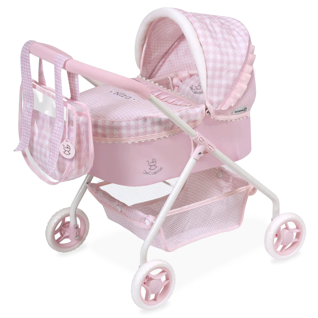 My first pink pram